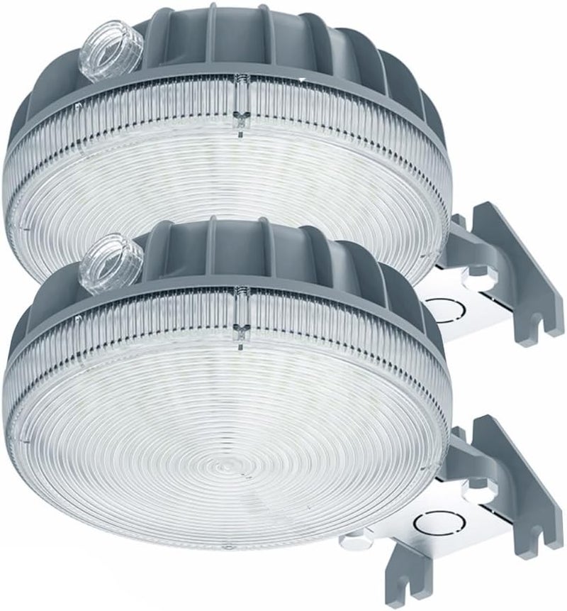 Owleye 6000LM Dusk to Dawn Outdoor Lighting LED Barn Light Security Lights, 42W 4000K Daylight, AC 120-240V, ETL Listed, Waterproof Outside Lights for Yard Warehouse Garage （2pack） - Image 1